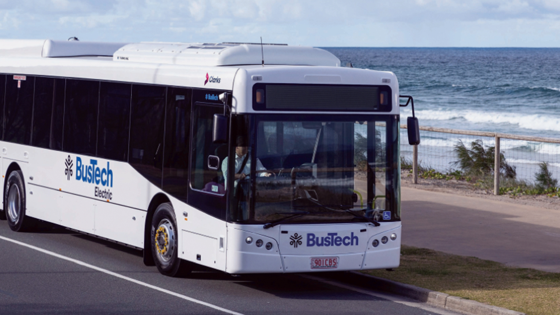 The BusTech ZDI-450 will be on show at the Australasia Bus and Coach Expo